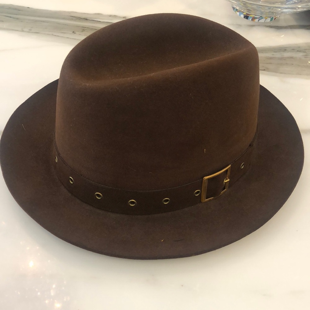 SAKS 5Th AVE. Vintage Brown Quality Hat-Boutique